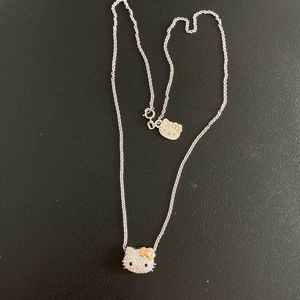 Hello Kitty Kimora Lee Simmons diamond necklace.